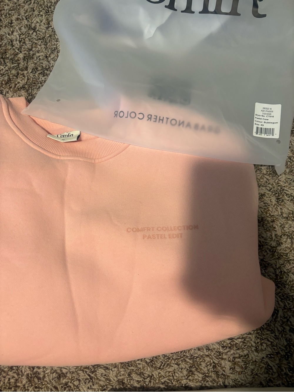Pastel Comfrt Crewneck